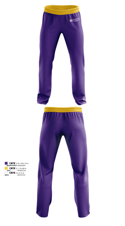 Hattiesburg High School Tigers 18328459 Sweatpants - 1