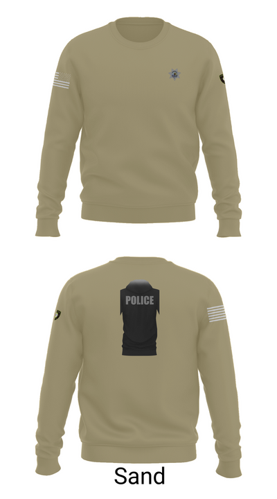 Nashville Police Department 22695418 Crew Neck Sweatshirt - 81