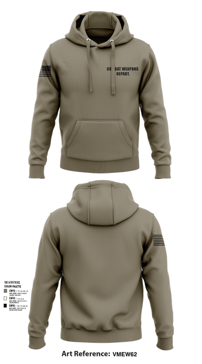 Combat Weapons Depart. 12107174 Hoodie - 103