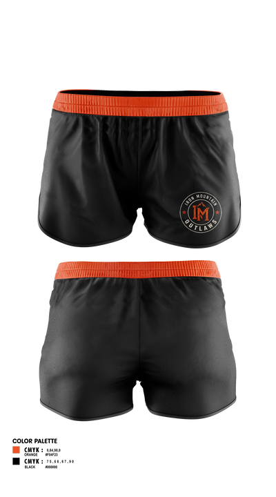Iron mountain outlaws 97351578 Women's Shorts - 101