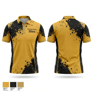 Short Sleeve Performance Polo, Lawrence County Oilers, Baseball, Teamtime, Team time, sublimation, custom sports apparel, team uniforms, spirit wear, spiritwear, sports uniforms, custom shirts, team store, custom team store, fundraiser sports, apparel fundraiser