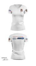 Alabama CARE EMS Inc. 56546615 Women's Short Sleeve V-neck Shirt - 30