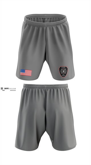Athletic Shorts With Pockets, Litchfield Volunteer Fire Department, Fire Department, Teamtime, Team time, sublimation, custom sports apparel, team uniforms, spirit wear, spiritwear, sports uniforms, custom shirts, team store, custom team store, fundraiser sports, apparel fundraiser