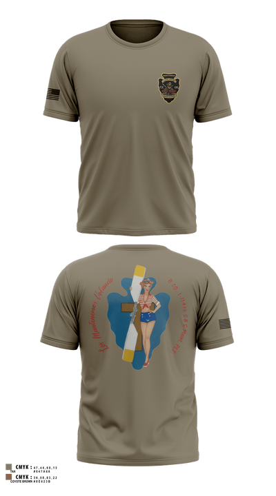 B Co. 1/114th S&S Short Sleeve Performance Shirt - 4