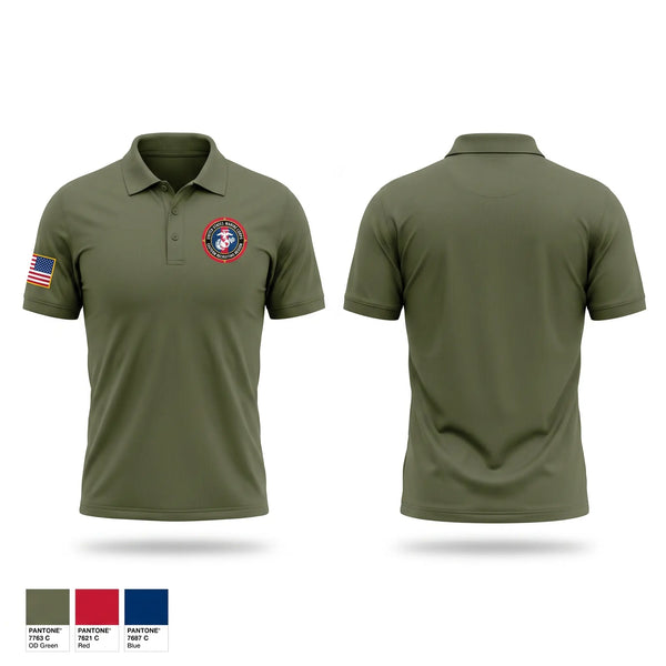 Short Sleeve Performance Polo, Eastern Recruiting Region, Marines, Teamtime, Team time, sublimation, custom sports apparel, team uniforms, spirit wear, spiritwear, sports uniforms, custom shirts, team store, custom team store, fundraiser sports, apparel fundraiser