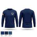 Trenton Police Department Long Sleeve Performance Shirt - 1