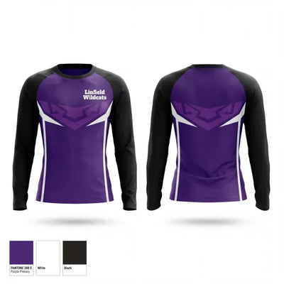 Linfield Wildcats 37082646 Long Sleeve Performance Shirt 1