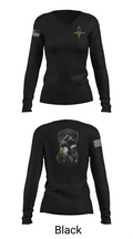 Centinelas Legacy 81526471 Women's Long Sleeve V-neck Shirt - 23