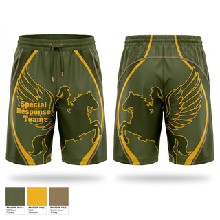 Athletic Shorts With Pockets, Special Response Team, Police, Teamtime, Team time, sublimation, custom sports apparel, team uniforms, spirit wear, spiritwear, sports uniforms, custom shirts, team store, custom team store, fundraiser sports, apparel fundraiser