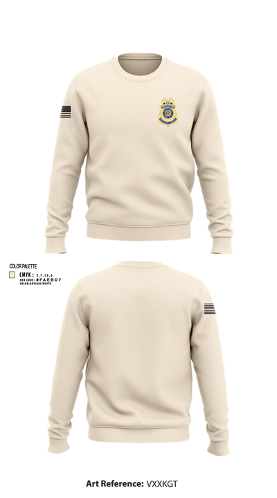 Diplomatic Security Service 88082914 Crew Neck Sweatshirt - 102