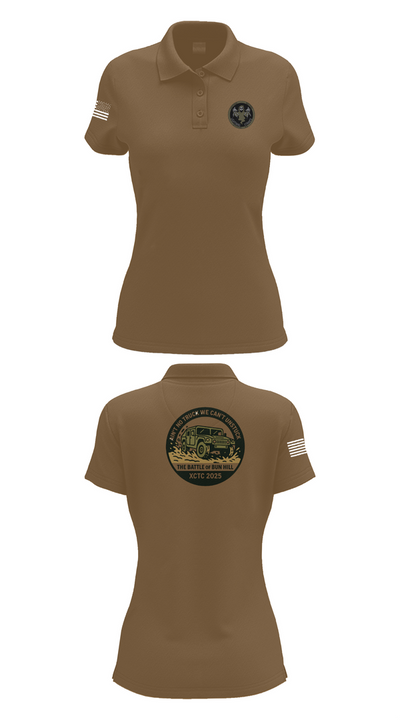 A 1/111 Field Artillery 90044147 Women's Short Sleeve Performance Polo  - 14