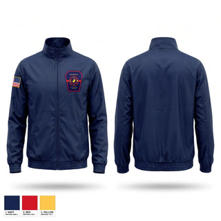 Windbreaker, J.B.-Nimitz Volunteer Fire Department, Fire Department, Teamtime, Team time, sublimation, custom sports apparel, team uniforms, spirit wear, spiritwear, sports uniforms, custom shirts, team store, custom team store, fundraiser sports, apparel fundraiser