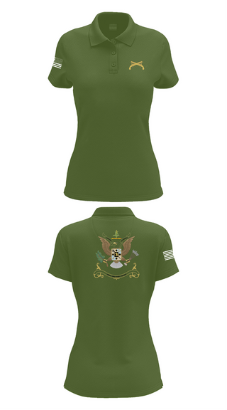 Womens Short Sleeve Performance Polo, 402nd Military Police Battalion, , Teamtime, Team time, sublimation, custom sports apparel, team uniforms, spirit wear, spiritwear, sports uniforms, custom shirts, team store, custom team store, fundraiser sports, apparel fundraiser