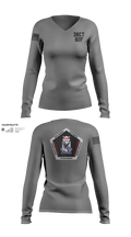 3BCT H2F 56762054 Women's Long Sleeve V-neck Shirt - 150