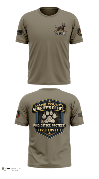 Old School Cotton Feel Shirt, Dane County K9, Police, Teamtime, Team time, sublimation, custom sports apparel, team uniforms, spirit wear, spiritwear, sports uniforms, custom shirts, team store, custom team store, fundraiser sports, apparel fundraiser