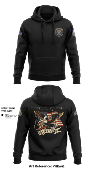 Hoodie, Philadelphia Police, , Teamtime, Team time, sublimation, custom sports apparel, team uniforms, spirit wear, spiritwear, sports uniforms, custom shirts, team store, custom team store, fundraiser sports, apparel fundraiser