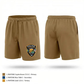 Athletic Shorts With Pockets, Gore Police Department, Police, Teamtime, Team time, sublimation, custom sports apparel, team uniforms, spirit wear, spiritwear, sports uniforms, custom shirts, team store, custom team store, fundraiser sports, apparel fundraiser