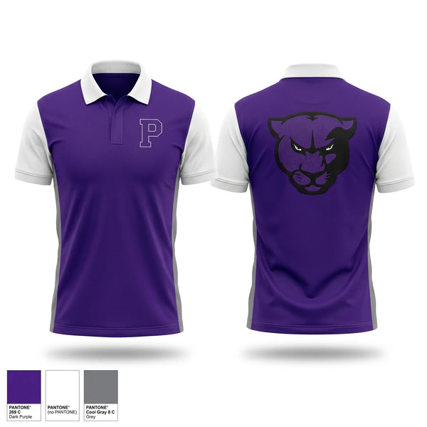 Short Sleeve Performance Polo, Portland Panthers, , Teamtime, Team time, sublimation, custom sports apparel, team uniforms, spirit wear, spiritwear, sports uniforms, custom shirts, team store, custom team store, fundraiser sports, apparel fundraiser