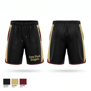 Athletic Shorts With Pockets, Lone Peak Knights, , Teamtime, Team time, sublimation, custom sports apparel, team uniforms, spirit wear, spiritwear, sports uniforms, custom shirts, team store, custom team store, fundraiser sports, apparel fundraiser