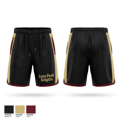 Lone Peak Knights Athletic Shorts With Pockets - 1