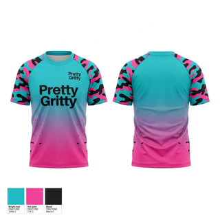 Short Sleeve Performance Shirt, Pretty Gritty, Softball, Teamtime, Team time, sublimation, custom sports apparel, team uniforms, spirit wear, spiritwear, sports uniforms, custom shirts, team store, custom team store, fundraiser sports, apparel fundraiser