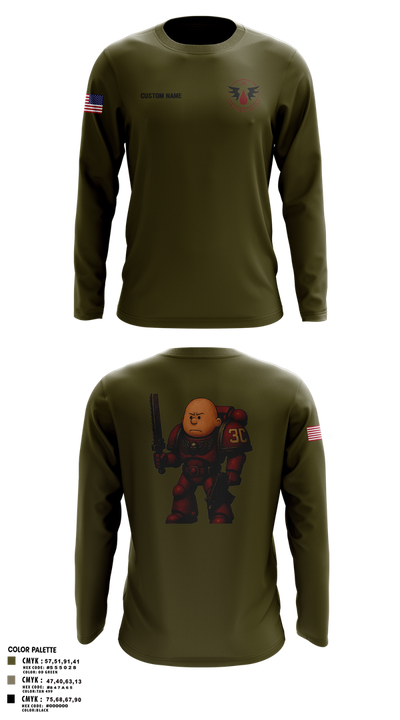 CCo, 1-508PIR (OG) Long Sleeve Performance Shirt 17