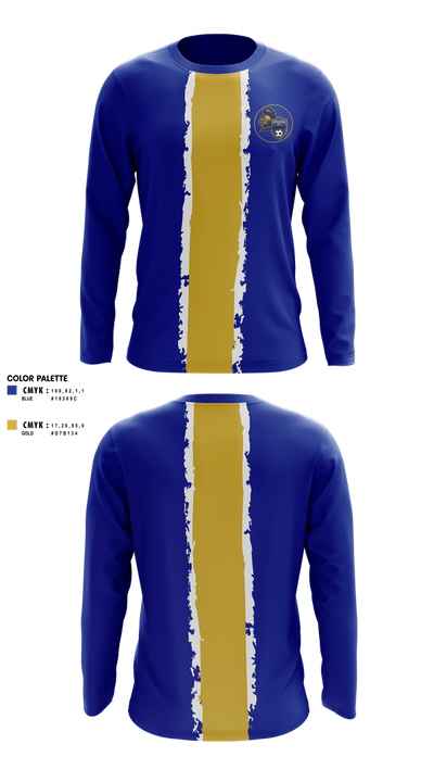 Gholson F.C. 37024901 Long Sleeve Performance Shirt 2