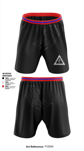 Athletic Shorts With Pockets, Attack Company, Army, Teamtime, Team time, sublimation, custom sports apparel, team uniforms, spirit wear, spiritwear, sports uniforms, custom shirts, team store, custom team store, fundraiser sports, apparel fundraiser