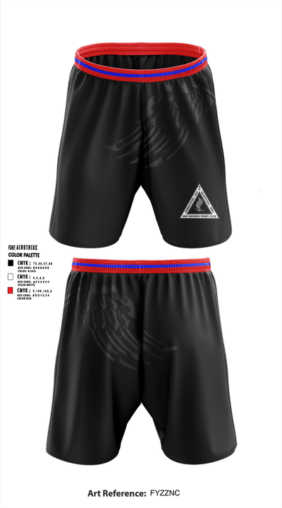 Attack Company 3625121 Athletic Shorts With Pockets - 21