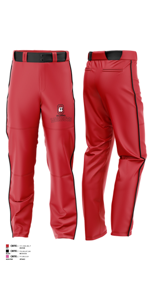 Baseball Pants, OKLAHOMA LOOKOUTS, Baseball, Teamtime, Team time, sublimation, custom sports apparel, team uniforms, spirit wear, spiritwear, sports uniforms, custom shirts, team store, custom team store, fundraiser sports, apparel fundraiser