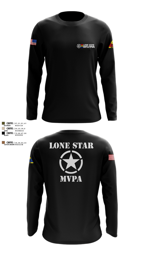 Long Sleeve Performance Shirt, Lone Star MVPA, , Teamtime, Team time, sublimation, custom sports apparel, team uniforms, spirit wear, spiritwear, sports uniforms, custom shirts, team store, custom team store, fundraiser sports, apparel fundraiser