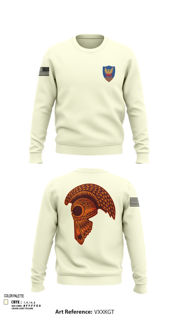 Crew Neck Sweatshirt, HHC, 311th (T)SC, , Teamtime, Team time, sublimation, custom sports apparel, team uniforms, spirit wear, spiritwear, sports uniforms, custom shirts, team store, custom team store, fundraiser sports, apparel fundraiser
