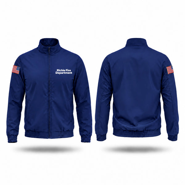 Windbreaker, Richie Fire Department, Fire Department, Teamtime, Team time, sublimation, custom sports apparel, team uniforms, spirit wear, spiritwear, sports uniforms, custom shirts, team store, custom team store, fundraiser sports, apparel fundraiser