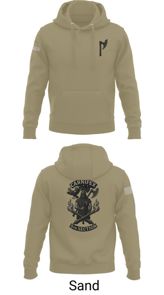 Hoodie, 2-8 FA, C BTRY, , Teamtime, Team time, sublimation, custom sports apparel, team uniforms, spirit wear, spiritwear, sports uniforms, custom shirts, team store, custom team store, fundraiser sports, apparel fundraiser