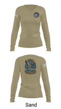 MSCLANT 20118789 Women's Long Sleeve V-neck Shirt - 92