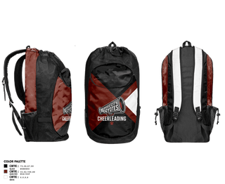 Gear Bag, Reed City Coyotes, Cheer, Teamtime, Team time, sublimation, custom sports apparel, team uniforms, spirit wear, spiritwear, sports uniforms, custom shirts, team store, custom team store, fundraiser sports, apparel fundraiser