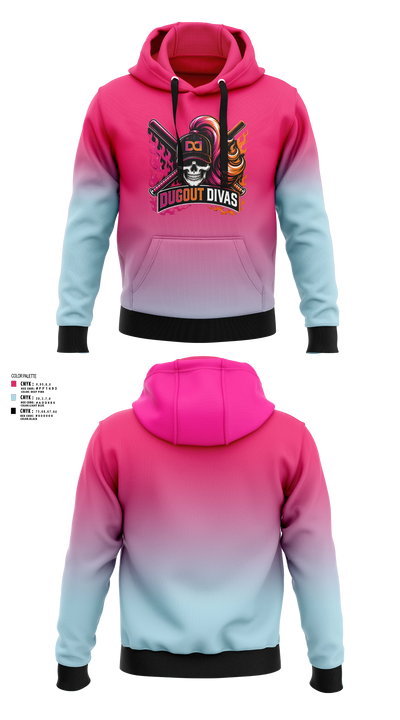 Dugout divas 33189560 Hoodie - 5