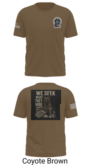 Short Sleeve Performance Shirt, Narcotics K9, , Teamtime, Team time, sublimation, custom sports apparel, team uniforms, spirit wear, spiritwear, sports uniforms, custom shirts, team store, custom team store, fundraiser sports, apparel fundraiser