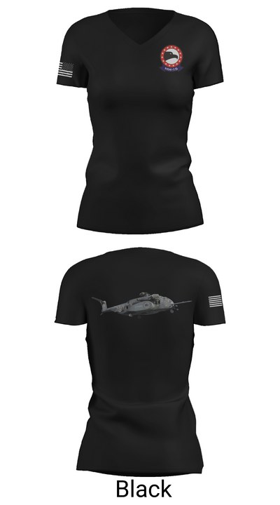 HM-15 15148080 Women's Short Sleeve V-neck Shirt - 27