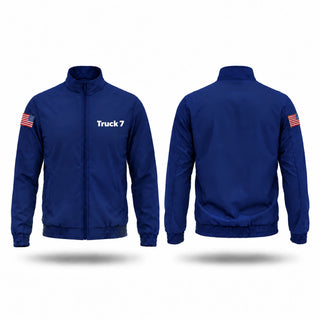 Windbreaker, Truck 7, Fire Department, Teamtime, Team time, sublimation, custom sports apparel, team uniforms, spirit wear, spiritwear, sports uniforms, custom shirts, team store, custom team store, fundraiser sports, apparel fundraiser