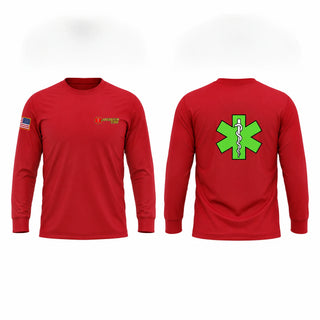 Long Sleeve Performance Shirt, Advanced EMS, EMS/EMT, Teamtime, Team time, sublimation, custom sports apparel, team uniforms, spirit wear, spiritwear, sports uniforms, custom shirts, team store, custom team store, fundraiser sports, apparel fundraiser