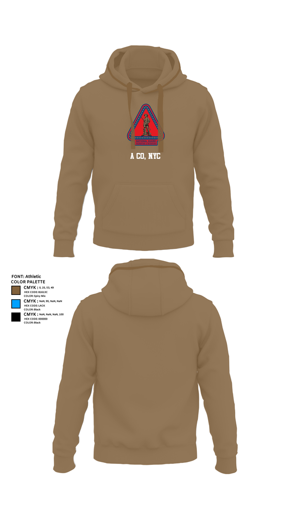 Hoodie, A Co, NYC, , Teamtime, Team time, sublimation, custom sports apparel, team uniforms, spirit wear, spiritwear, sports uniforms, custom shirts, team store, custom team store, fundraiser sports, apparel fundraiser
