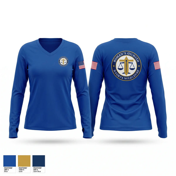 Team Blue Lafourche Old School Cotton Feel Shirt - 1