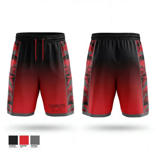 Athletic Shorts With Pockets, Chargers Select, Baseball, Teamtime, Team time, sublimation, custom sports apparel, team uniforms, spirit wear, spiritwear, sports uniforms, custom shirts, team store, custom team store, fundraiser sports, apparel fundraiser
