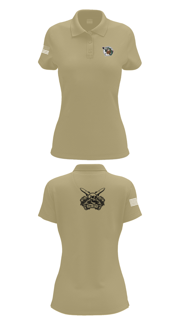 Womens Short Sleeve Performance Polo, USS Illinois (SSN 786), , Teamtime, Team time, sublimation, custom sports apparel, team uniforms, spirit wear, spiritwear, sports uniforms, custom shirts, team store, custom team store, fundraiser sports, apparel fundraiser