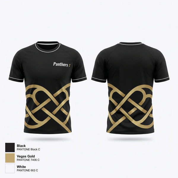 Short Sleeve Performance Shirt, Panthers, Baseball, Teamtime, Team time, sublimation, custom sports apparel, team uniforms, spirit wear, spiritwear, sports uniforms, custom shirts, team store, custom team store, fundraiser sports, apparel fundraiser