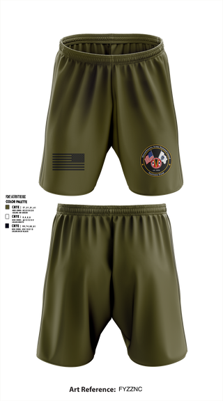 Athletic Shorts With Pockets, HHC 151st RSG, Army, Teamtime, Team time, sublimation, custom sports apparel, team uniforms, spirit wear, spiritwear, sports uniforms, custom shirts, team store, custom team store, fundraiser sports, apparel fundraiser