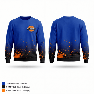 Crew Neck Sweatshirt, BJ Legacy, Men's Basketball, Teamtime, Team time, sublimation, custom sports apparel, team uniforms, spirit wear, spiritwear, sports uniforms, custom shirts, team store, custom team store, fundraiser sports, apparel fundraiser