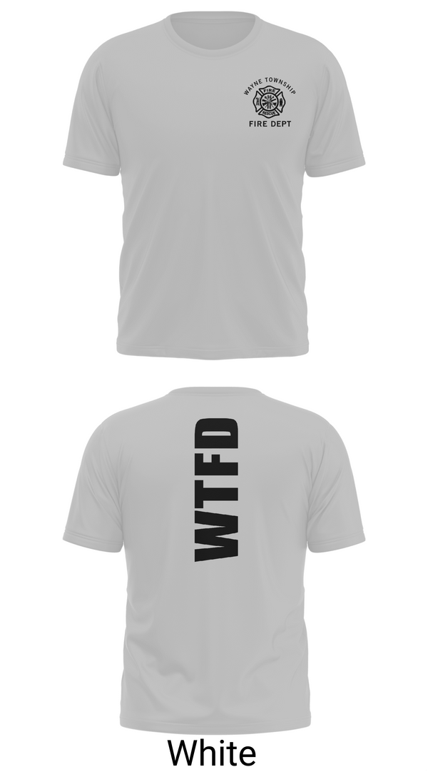 Old School Cotton Feel Shirt, Wayne Twp / Grass Creek Fire Dept, Fire Department, Teamtime, Team time, sublimation, custom sports apparel, team uniforms, spirit wear, spiritwear, sports uniforms, custom shirts, team store, custom team store, fundraiser sports, apparel fundraiser