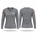 Agent Maintenance Program 68775223 Women's Long Sleeve V-neck Shirt - 1